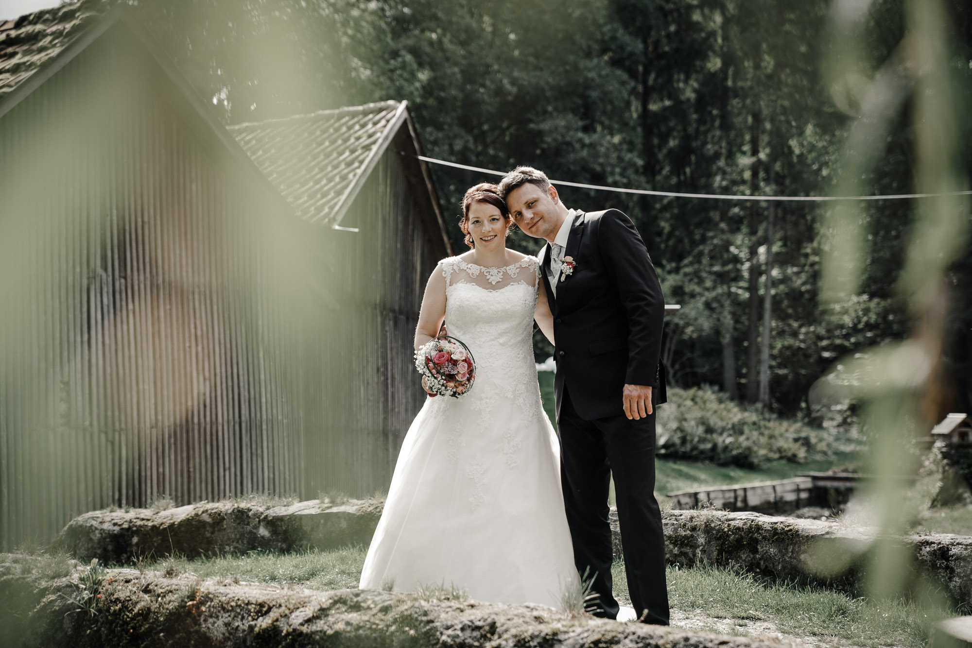 Brautpaar beim Paarshooting – ruhig und natürlich fotografiert